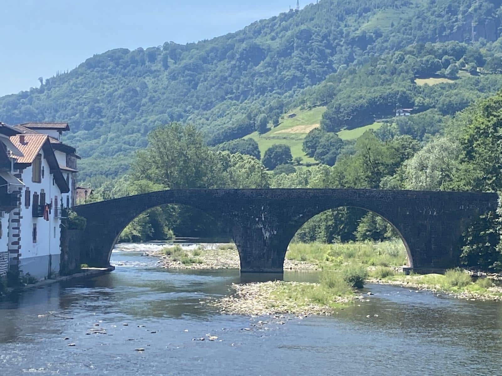 stone bridge Bidasoa