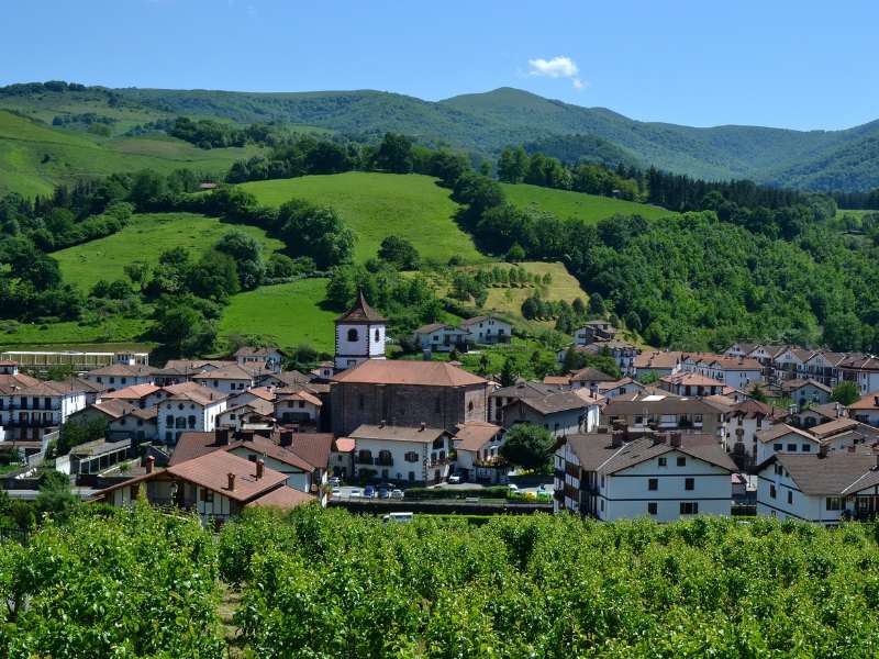 town of Santesteban