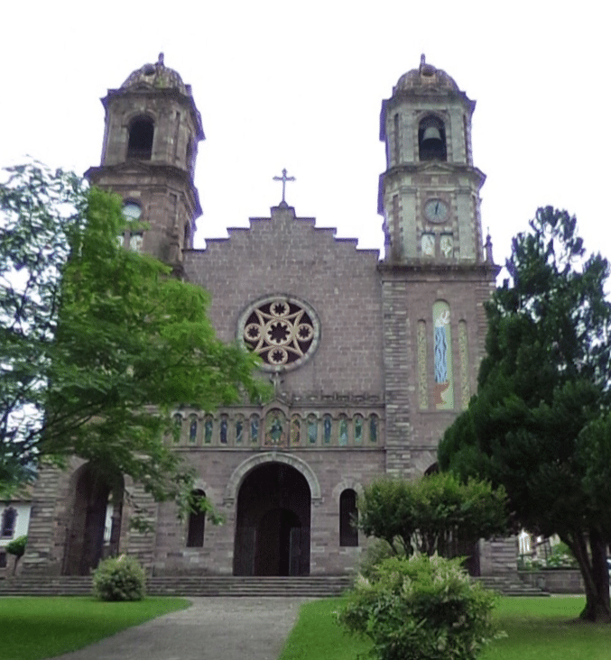 Church of Santiago in Elizondo