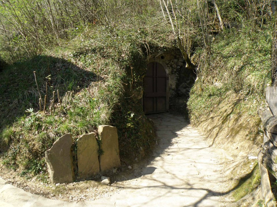 caves lezeak grottes Urdazubi Urdax entrance to one of the parts of the cave