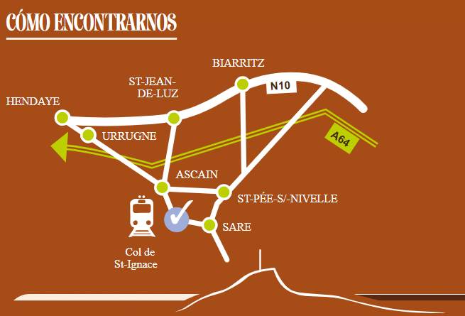 Larrun train route